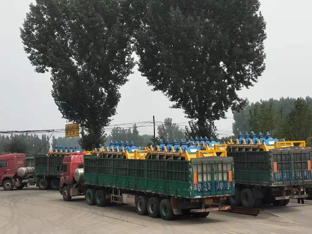 疊層篩安裝調(diào)試完工，馬上生產(chǎn)